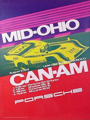Mid-Ohio Can-Am 30x40 in 76x102 cm - Available: Yes - $150