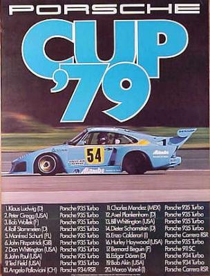 Porsche Cup 79 30x40 in 76x102 cm - Available: Yes - $100