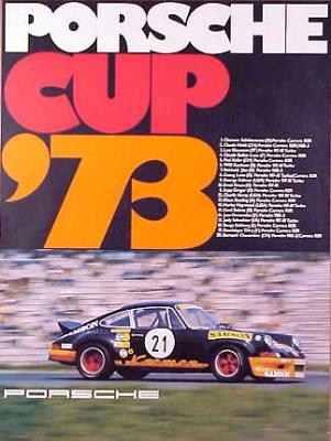 Porsche Cup 1973 30x40 in 76x102 cm - Sold Out - $150