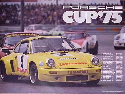 Porsche Cup 1975 40x30 in 102x76 cm - Available: Yes - $150