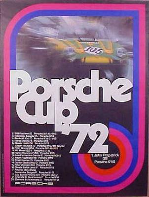 Porsche Cup 72 30x40 in 76x102 cm - Available: Yes - $200