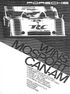 Porsche wins Mosport Can-Am 30x40 in 76x102 cm - NLA