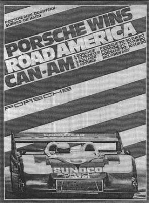 Porsche wins Road America Can-Am 30x40 in 76x102 cm - NLA