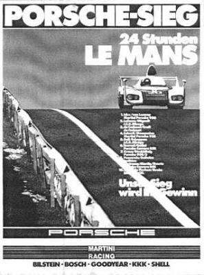 Porsche-Sieg, 24 Stunden Le Mans, Unser Sieg wird Ihr Gewinn 30x40 in 76x102 cm - NLA