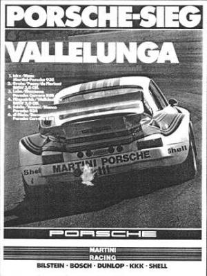 Porsche-Sieg, 6 Stunden Vallelunga, 2. Lauf zur Markenweltmeisterschaft 30x40 in 76x102 cm - NLA