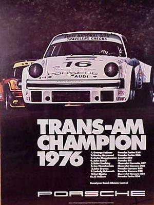 Trans-Am Champion 1976 30x40 in 76x102 cm - Available: Yes - $100