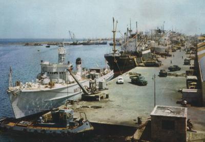 Famagusta Harbour (old photo)