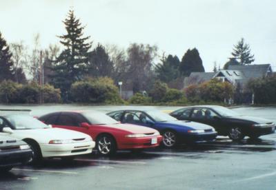 SVXs in the rain