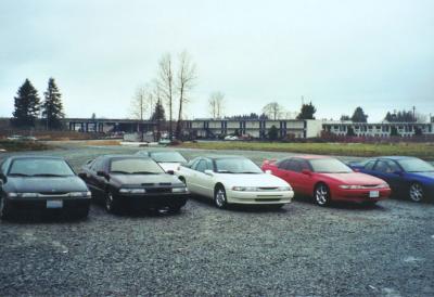 Burlington (WA) Subaru SVX lineup