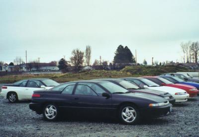 SVXs in the Krispy Kreme parking lot