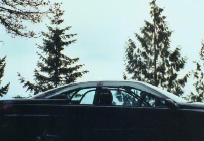 The distinctive SVX windows