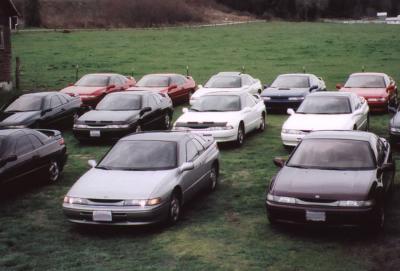 Many Subaru SVXs