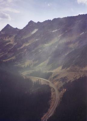 Mountain road (WA HWY 20)