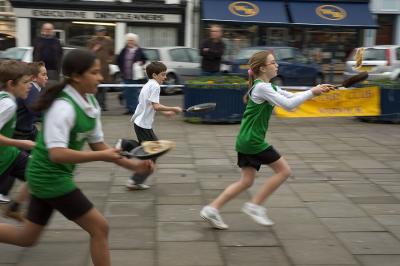 Pancake Day race, Warwick