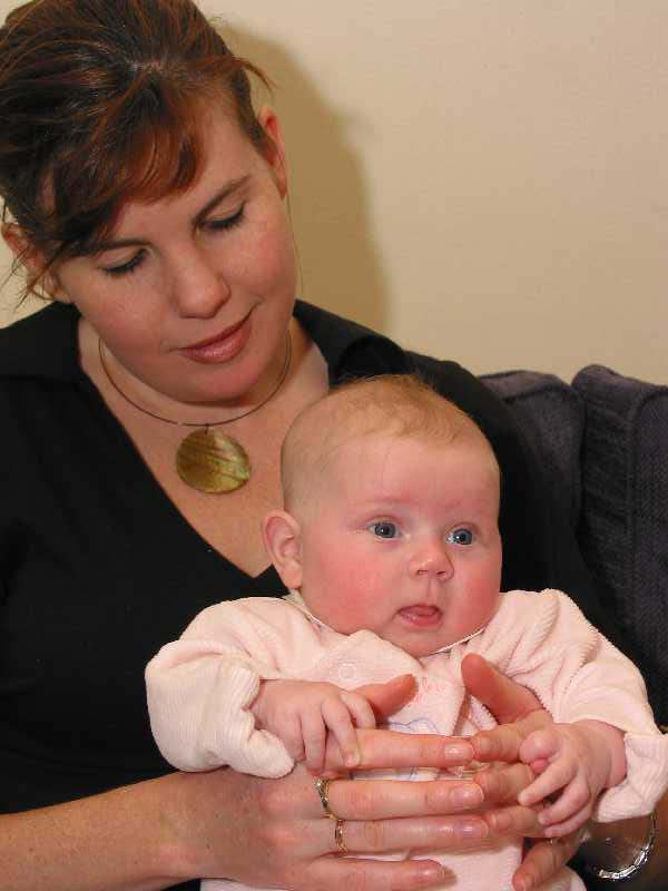 with Auntie Narelle