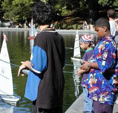  flag bandana in Central Park