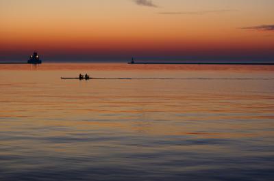 Pre-dawn Rowers