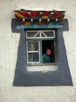 Baby in Window