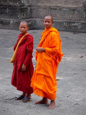 Monks Smoking