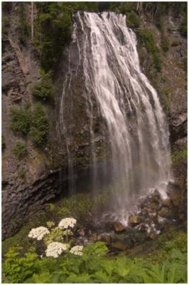 Genevieve Moyer: Mt Rainer Waterfall