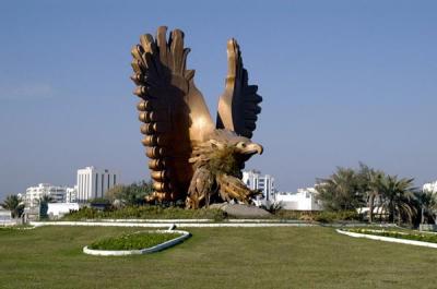Eagle Roundabout near Fujairah Airport