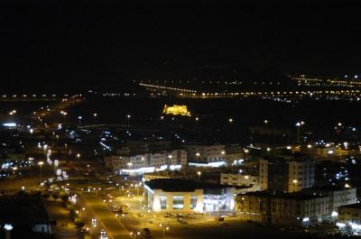 View W at night