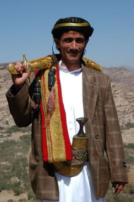 The Groom with a golden sword, Yemen
