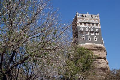 Dar al-Hajar, one of the most famous landmarks in Yemen