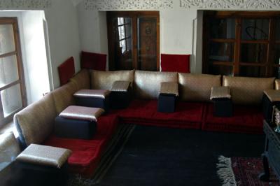 Refurnished interior of Dar al-Hajar
