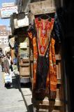 Colorful outfit, Sanaa market