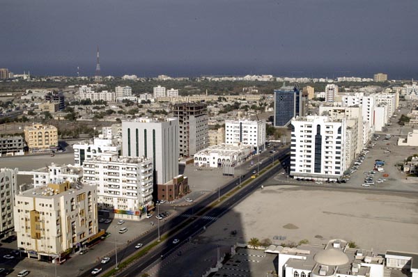 View NE from Fujairah Tower