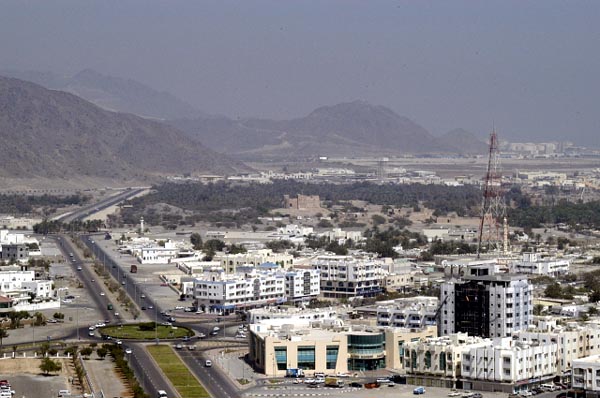 View N from Fujairah Tower