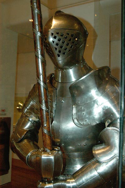 King Henry VIIIs foot combat armour 1520