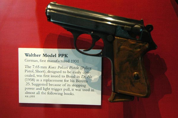 007's Walther PPK, Royal Armouries Museum