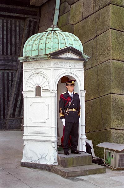 Guard at the Imperial Palace, Tokyo