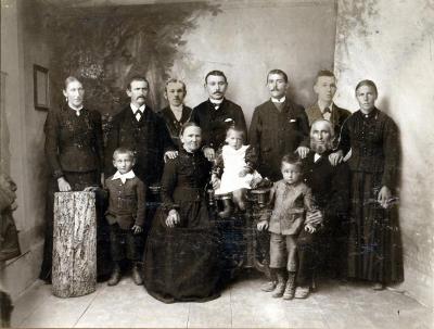 Johannes Grupp Family - Kirchensall, Germany, 1893