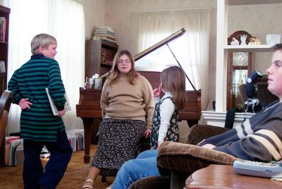 Mickey, Theresa, Storm and Andy - Thanksgiving Visit