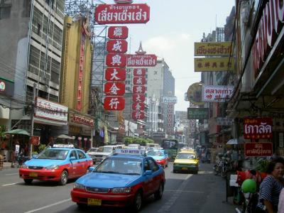 Yaowarat (China Town), one of the busiest town in Bangkok