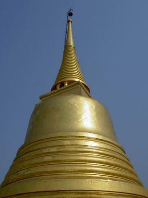 The big golden Chedi of Wat Saket