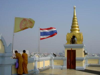 Roof Top of Wat Saket