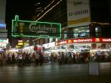 Patpong, the well-known happening night life in Bangkok