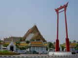 Sao Ching Cha, the Giant Swing at Wat Suthat, was built in 1784 by Rama I