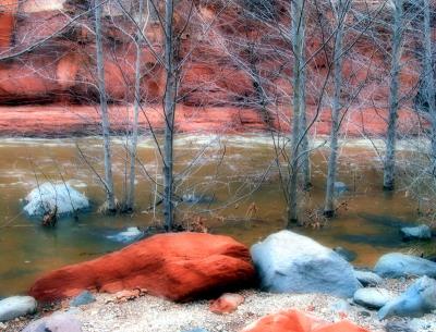 Late Winter, Oak Creek Canyon