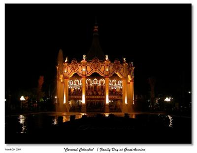 Carousel Columbia at Paramounts Great America