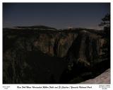 RibbonFalls and El Capitan in Near Full Moonlight