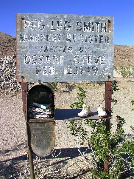 Peg Leg Smith Monument Register