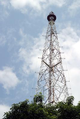 Microwave tower