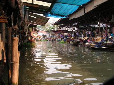 stalls on side canal