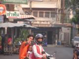 kids can sit almost anywhere on a scooter