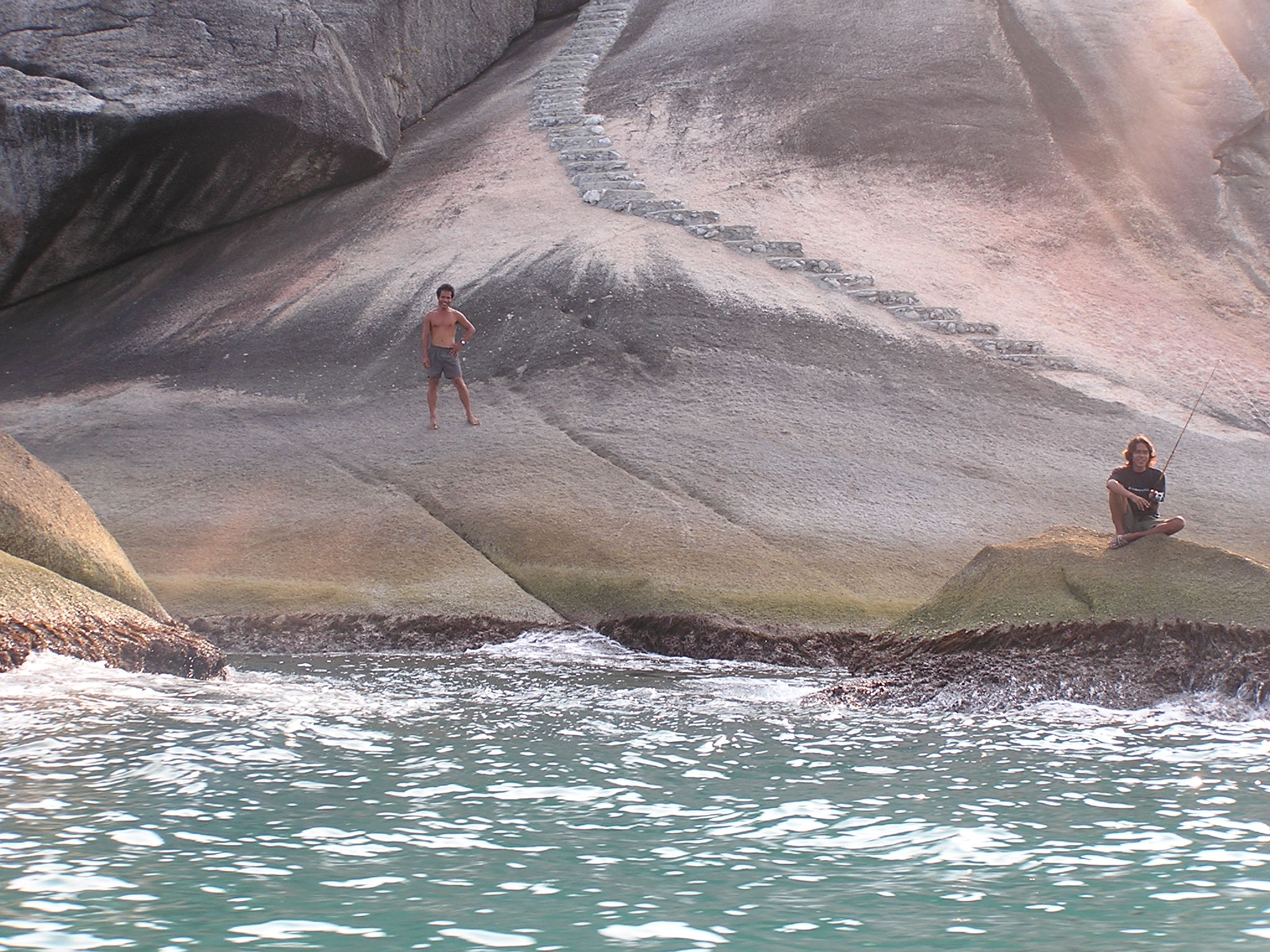Locals fishing